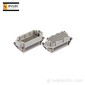 Conector macho feminino para terminal pesado